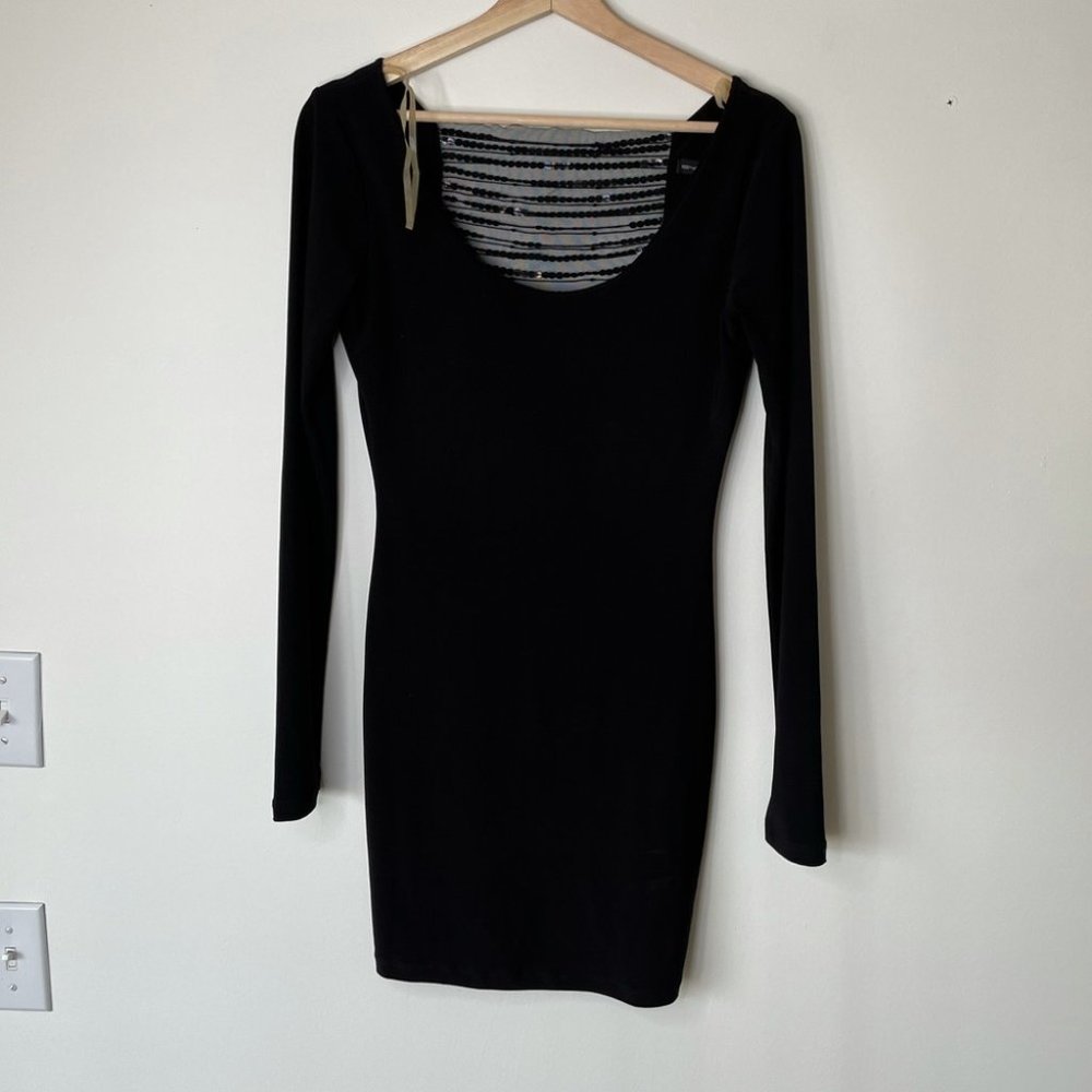 Symphony black mini sparkly medium dress